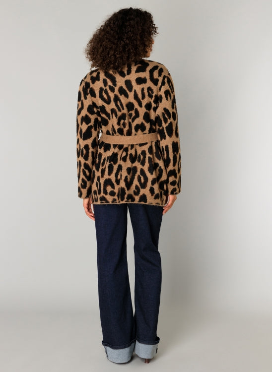 YEST CIPRIANA LEOPARD SWEATER