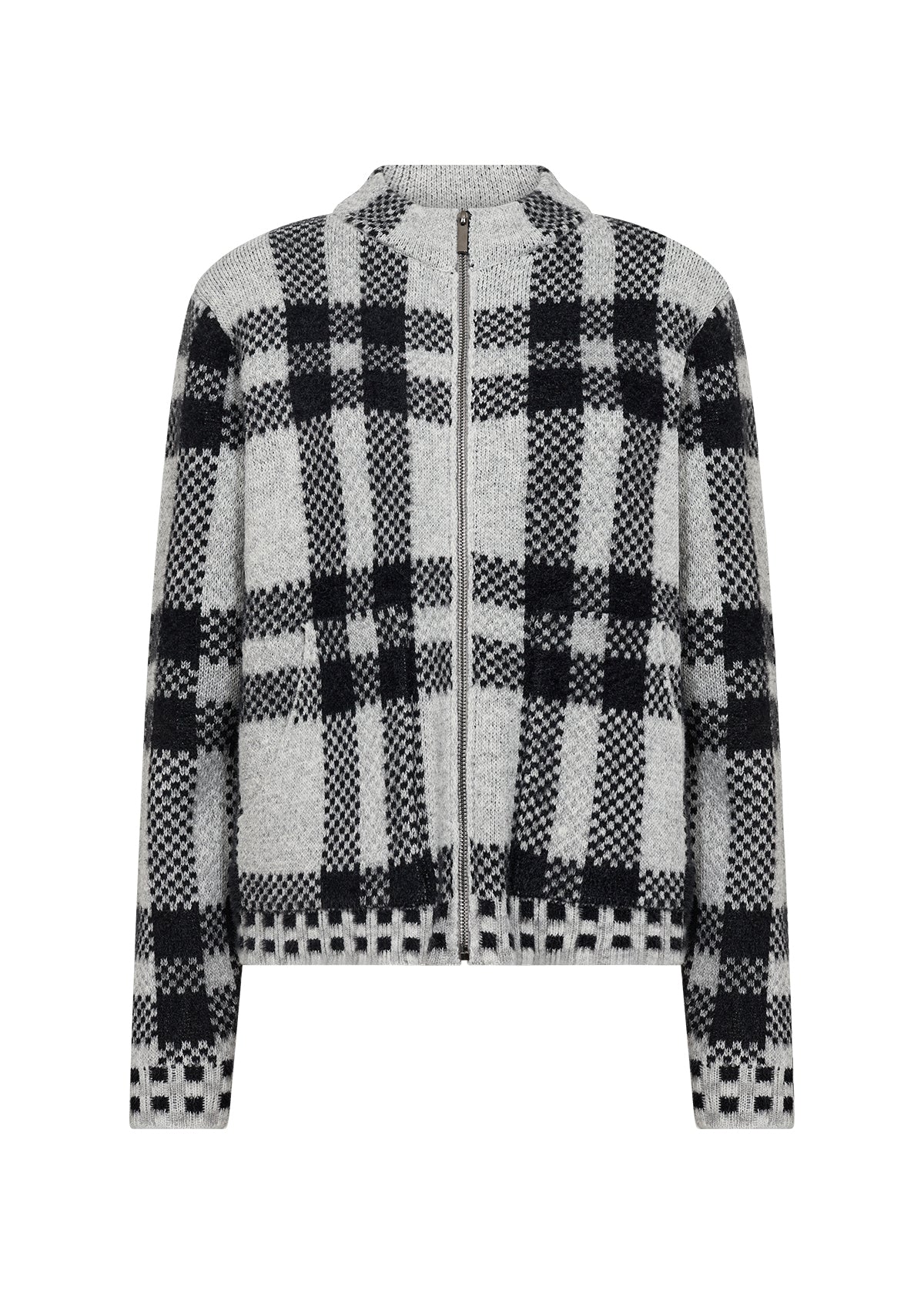 SOYACONCEPT VIBSA CARDIGAN - BLACK/GREY