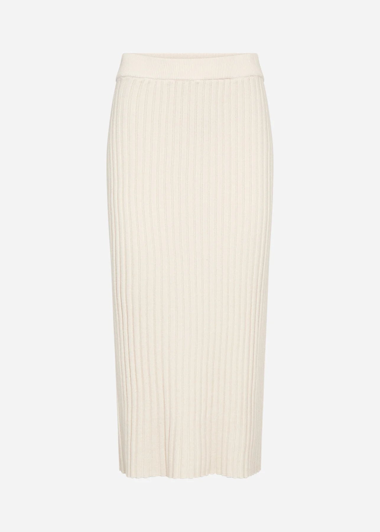 SOYACONCEPT KANITA MIDI SKIRT - CREAM MELANGE
