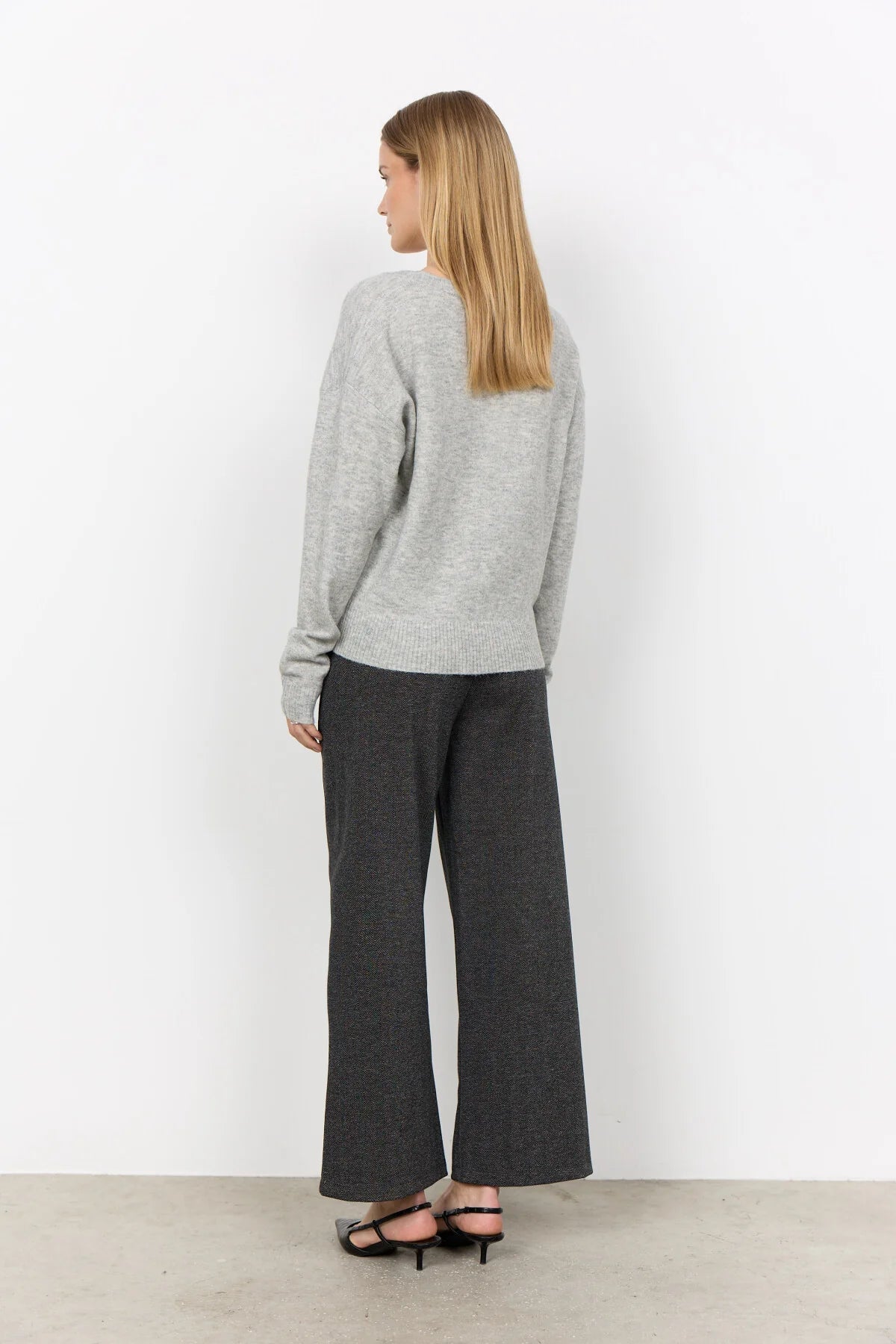 SOYACONCEPT ORLEAN SWEATER - LIGHT GREY