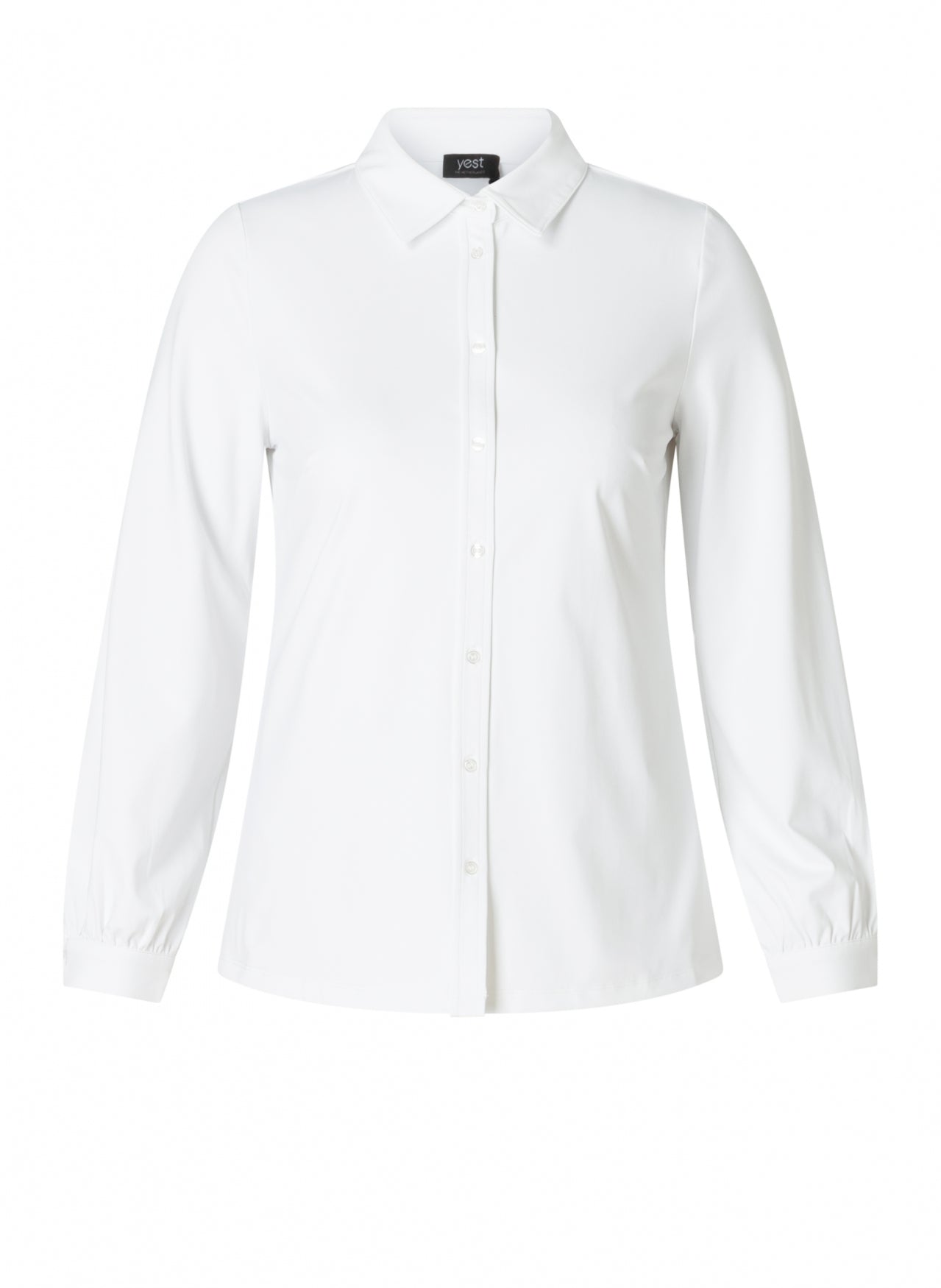 YEST OLIMPIA ESSENTIAL BLOUSE - OFF WHITE