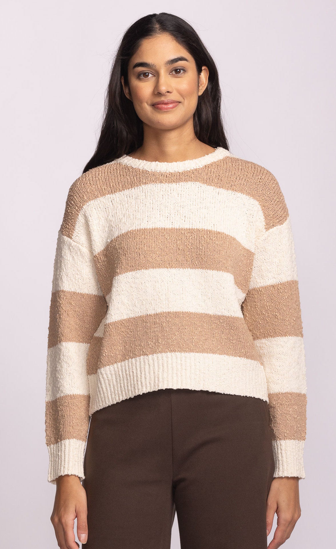 PINK MARTINI GLYNN SWEATER - CAMEL