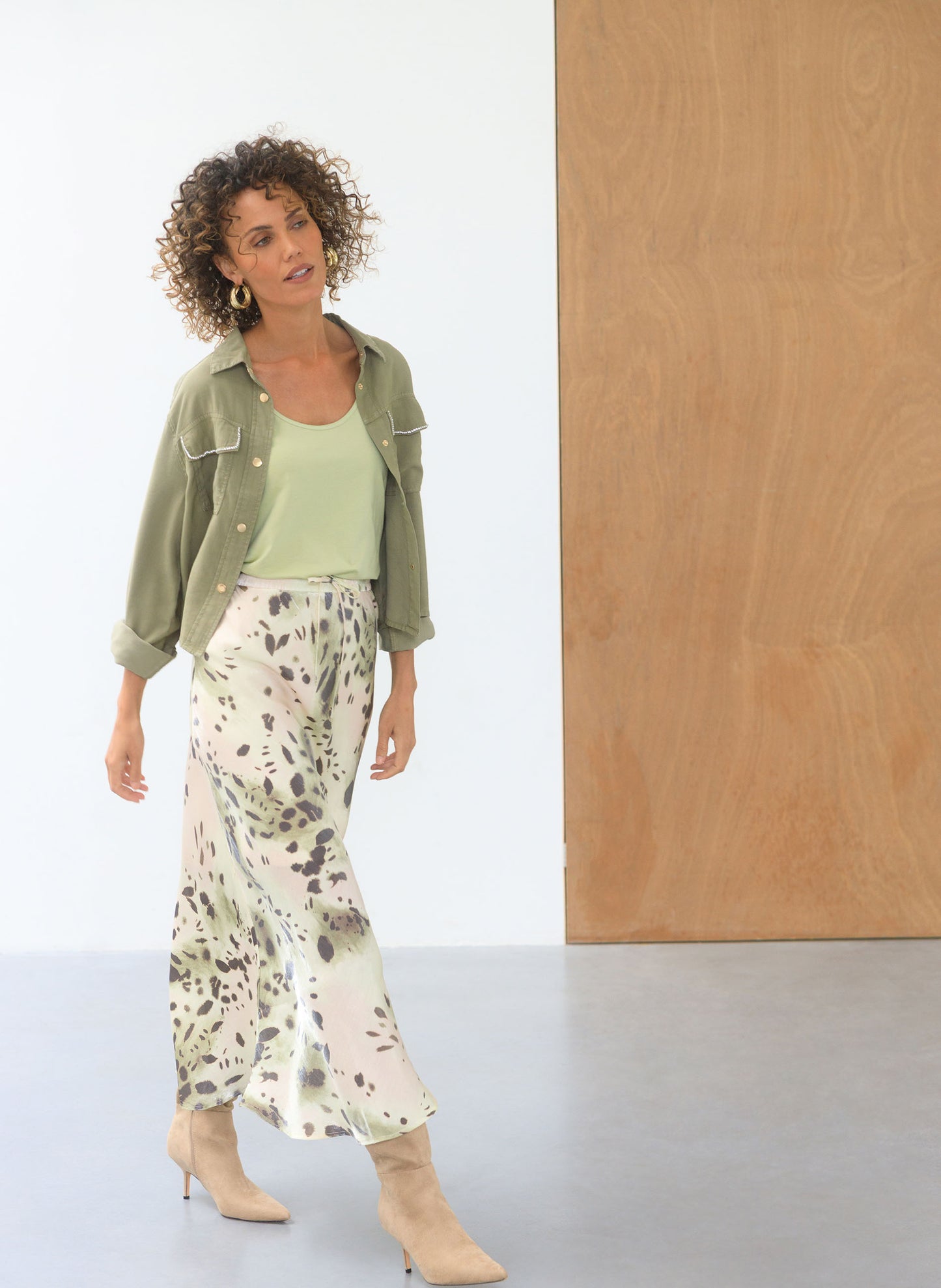 YEST IDA JACKET - OLIVE