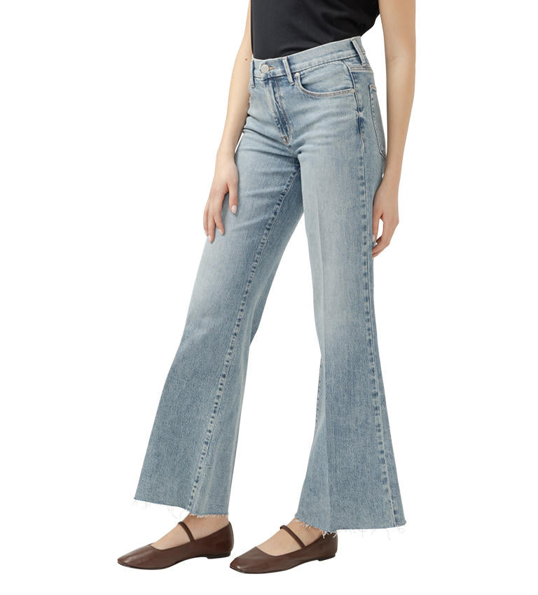 JAG 70'S HI RISE WIDE LEG JEAN - SEINE BLUE - Vi-Leen's Fashions