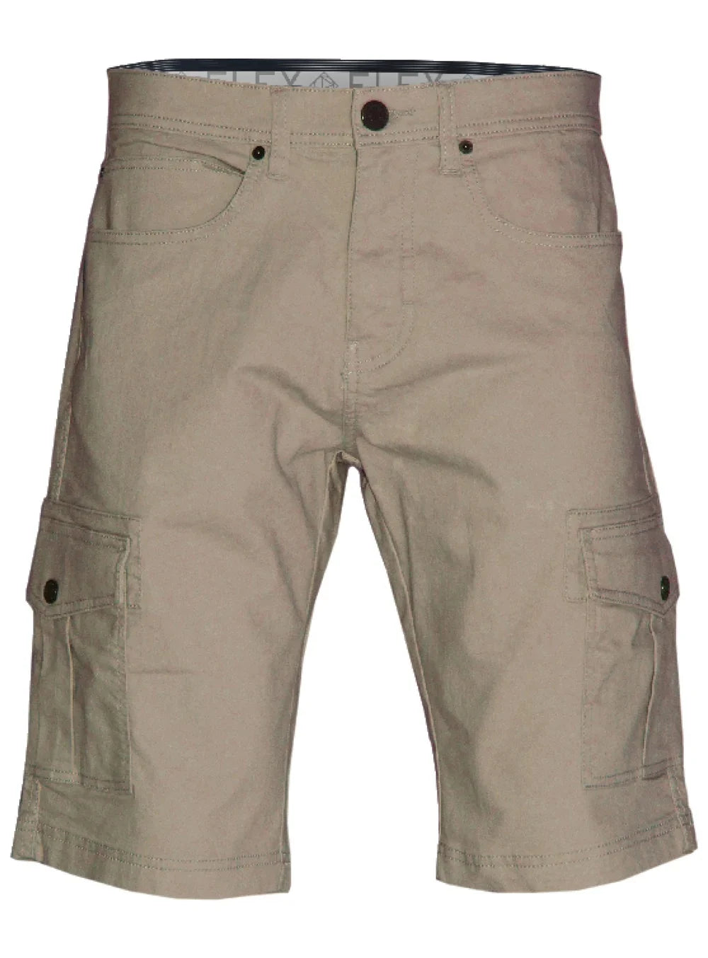 MEN'S POINT ZERO FLEX STRETCH CARGO SHORT - BEIGE