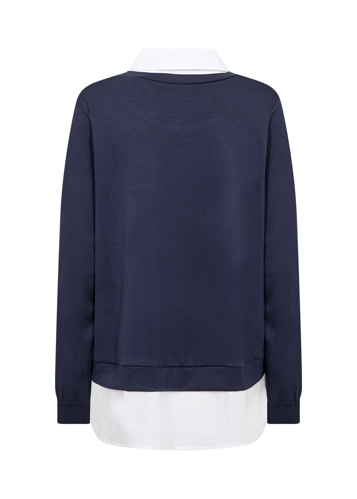 SOYACONCEPT BANU FOOLER TOP - NAVY