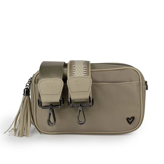 BROOKLIN CROSSBODY - SMOKEY TAUPE - Vi-Leen's Fashions