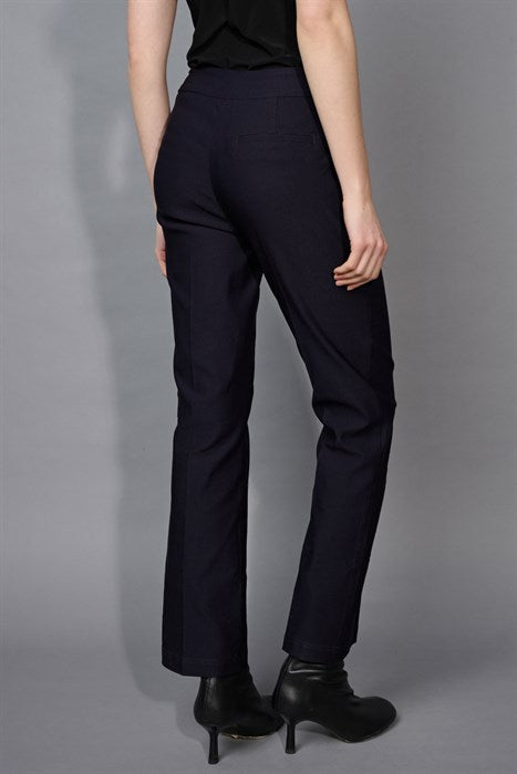 PICADILLY STRAIGHT LEG PULL ON PANT - DEEP NAVY