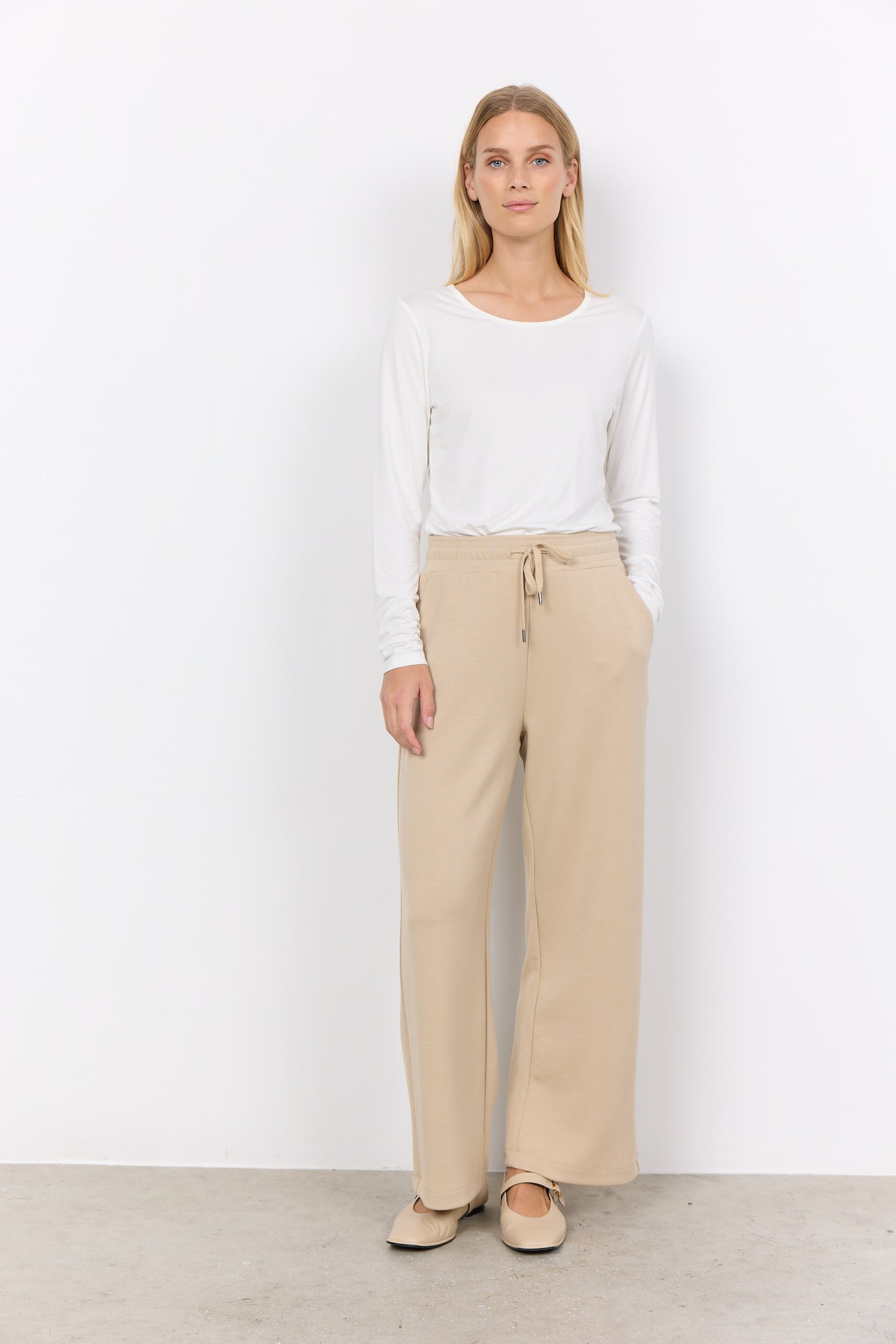 SOYACONCEPT BANU MODAL PANT - SAND