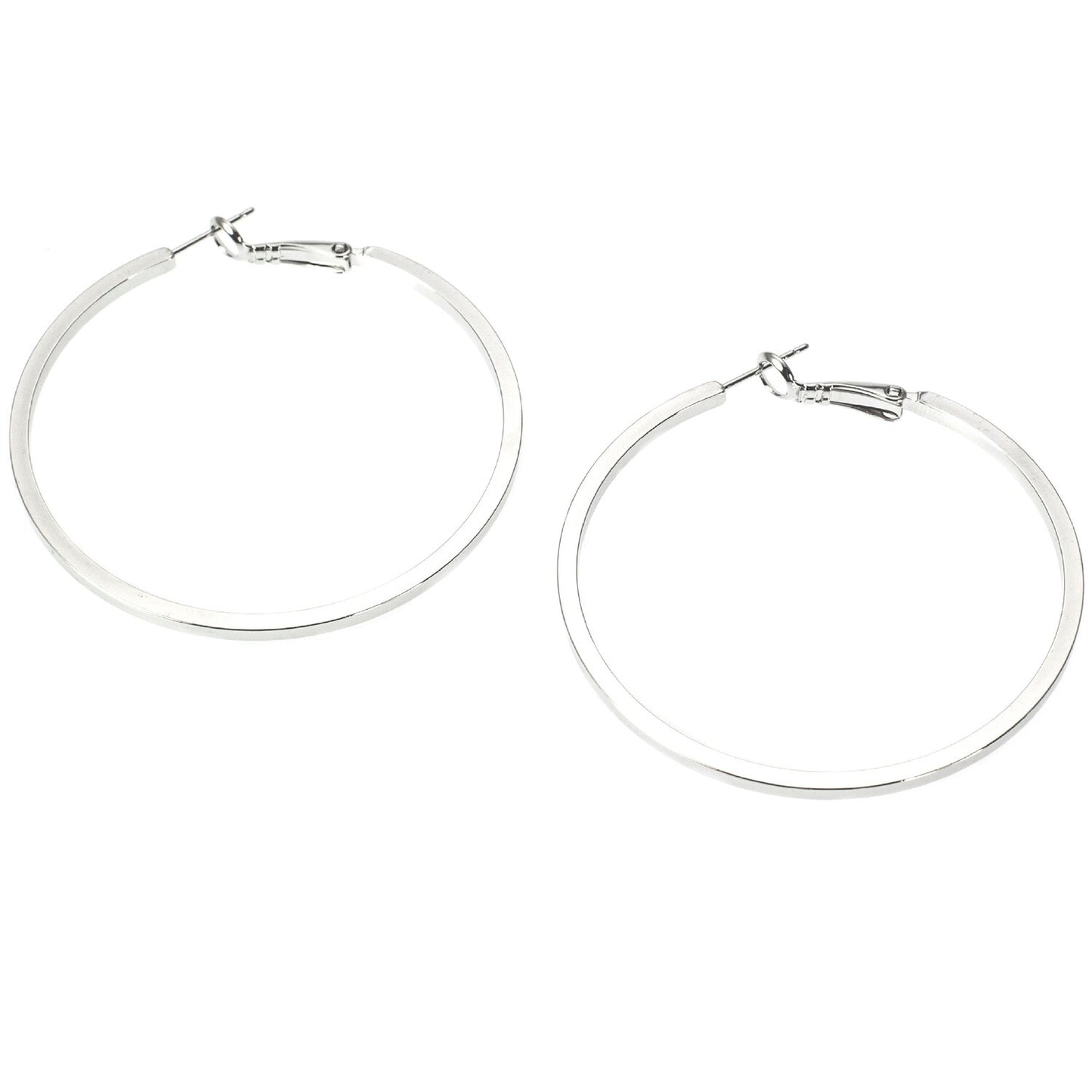 MF SILVER HOOP - Vi-Leen's Fashions