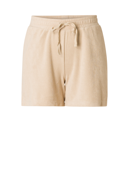 YEST MERITA TERRY SHORT - LATTE - Vi-Leen's Fashions