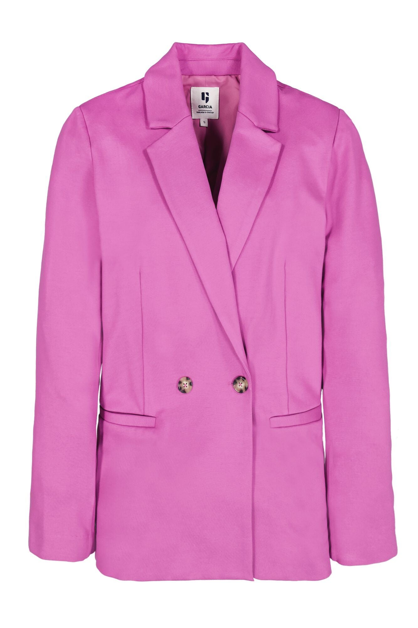 GARCIA DOUBLE BREASTED BLAZER - MAUVE - Vi-Leen's Fashions