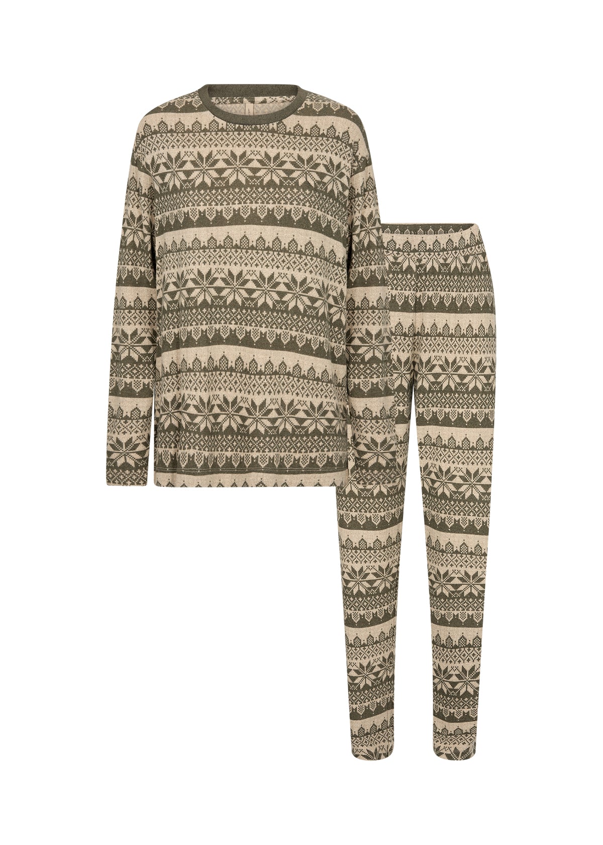 SOYACONCEPT BIARA PAJAMA/LOUNGE SET - ARMY GREEN - Vi-Leen's Fashions