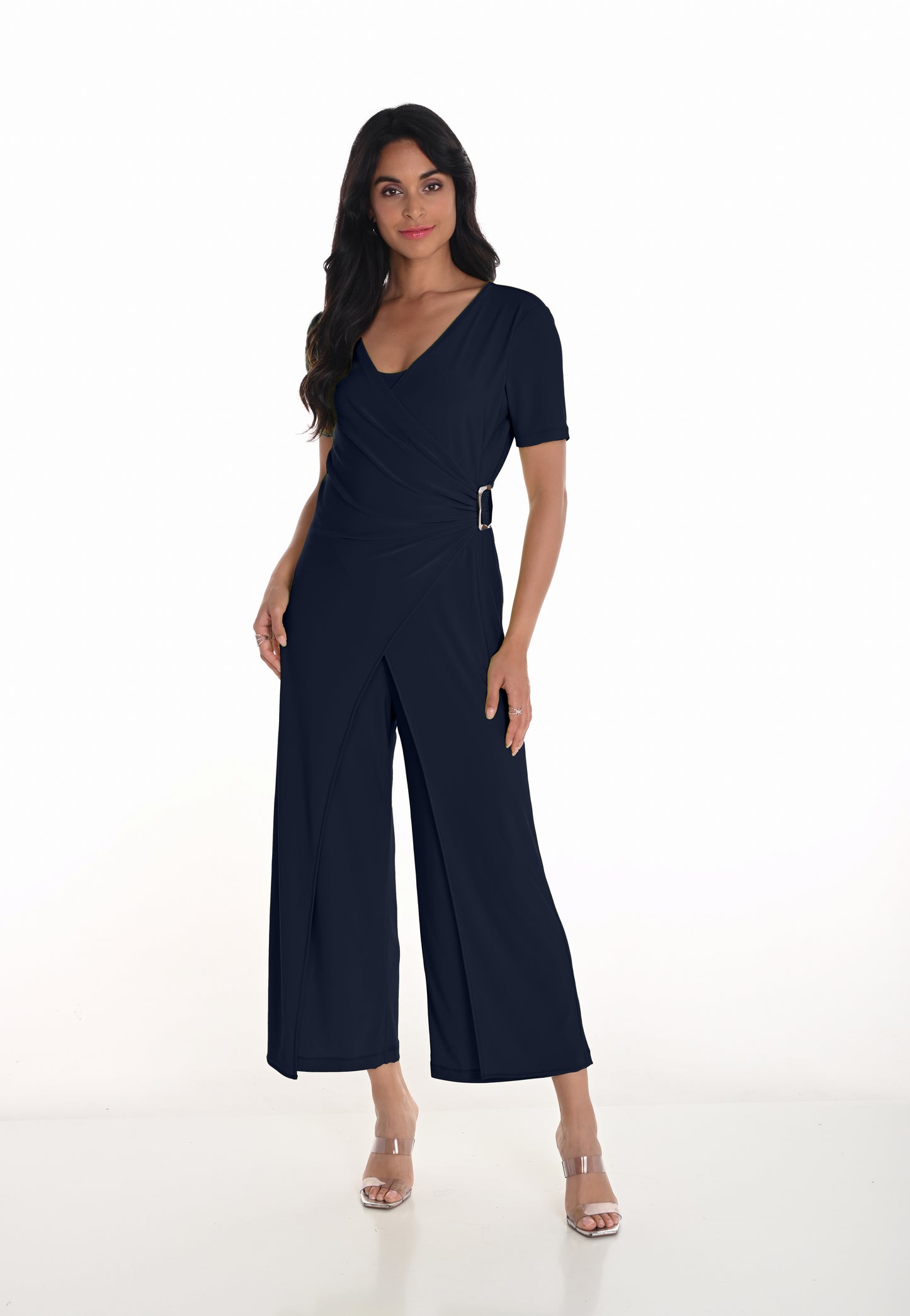 FRANK LYMAN SHORT SLEEVE NAVY JUMPSUIT