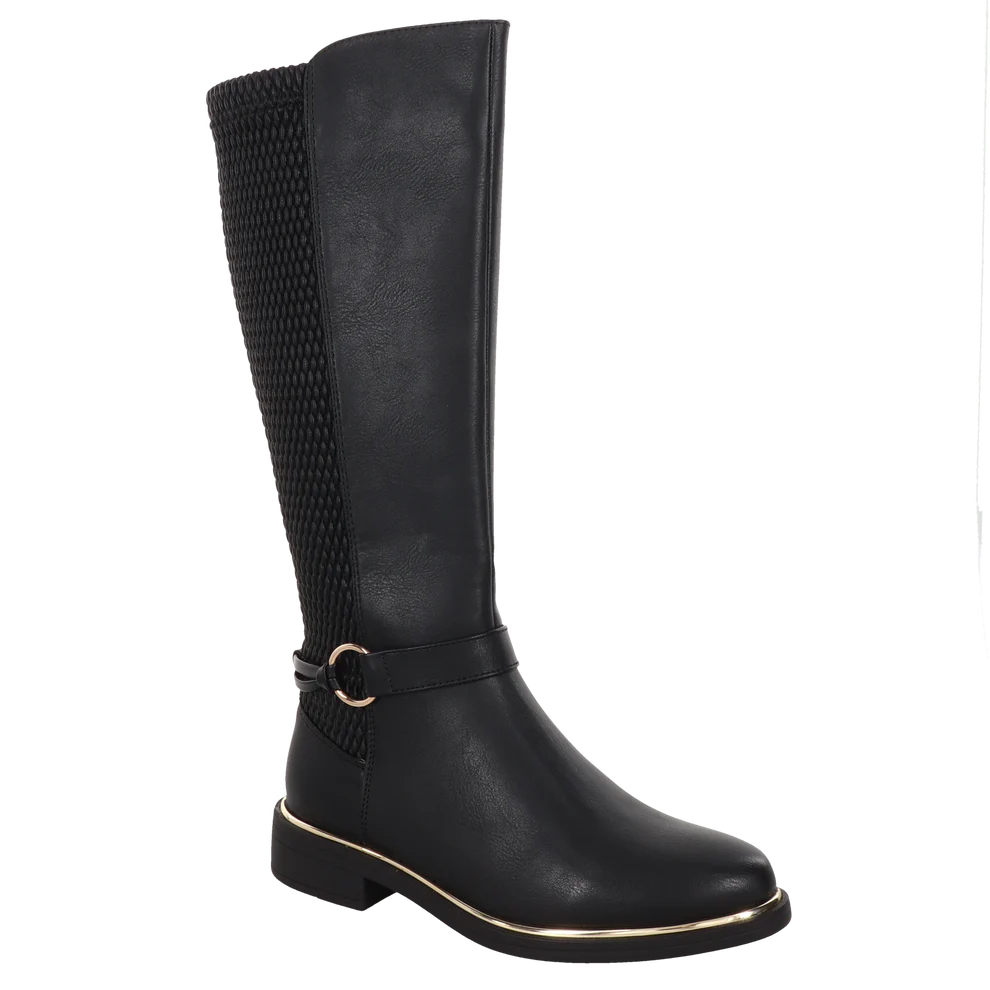 TAXI MARGO TALL BOOT - BLACK
