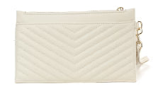 ABERDEEN WALLET WRISTLET - CREAM