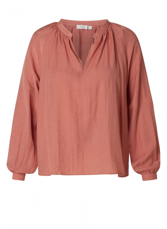 YEST SAFAE BLOUSE - DARK TERRA - Vi-Leen's Fashions