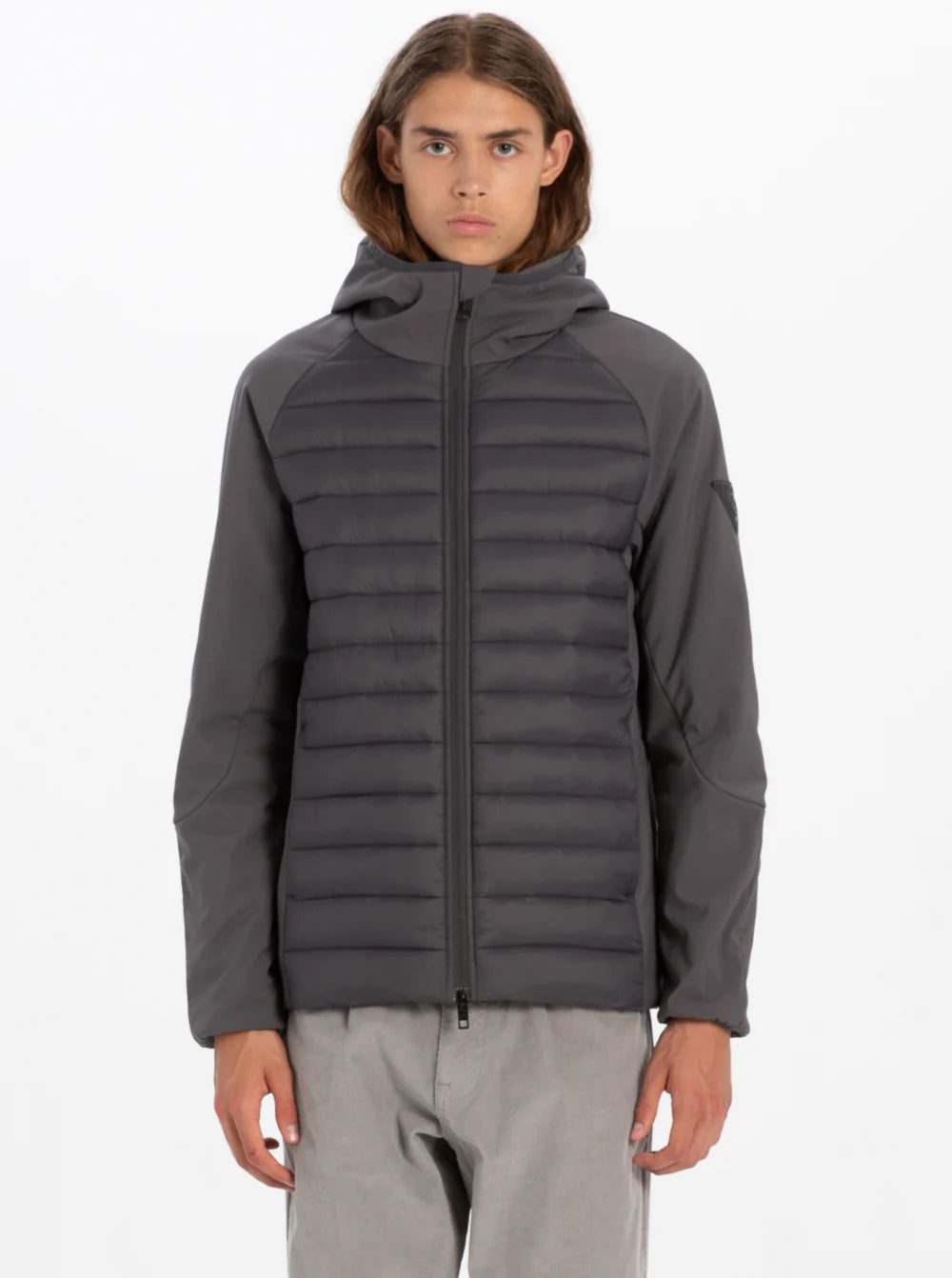 MENS POINT ZERO ULTRALIGHT MIDWEIGHT JACKET - CHARCOAL - Vi-Leen's Fashions