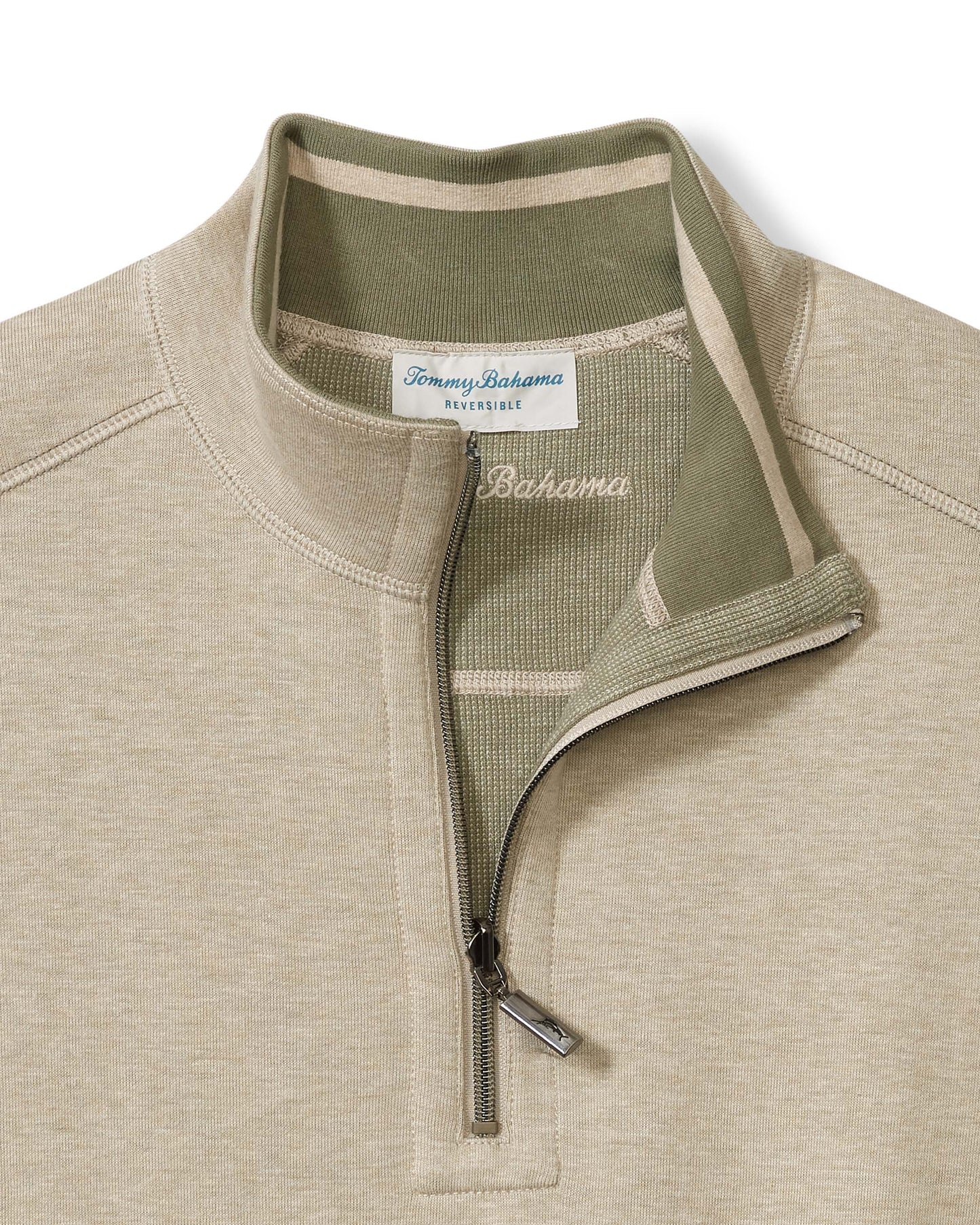 TOMMY BAHAMA NEW REVERSIBLE FLIP COAST HALF ZIP - Vi-Leen's Fashions