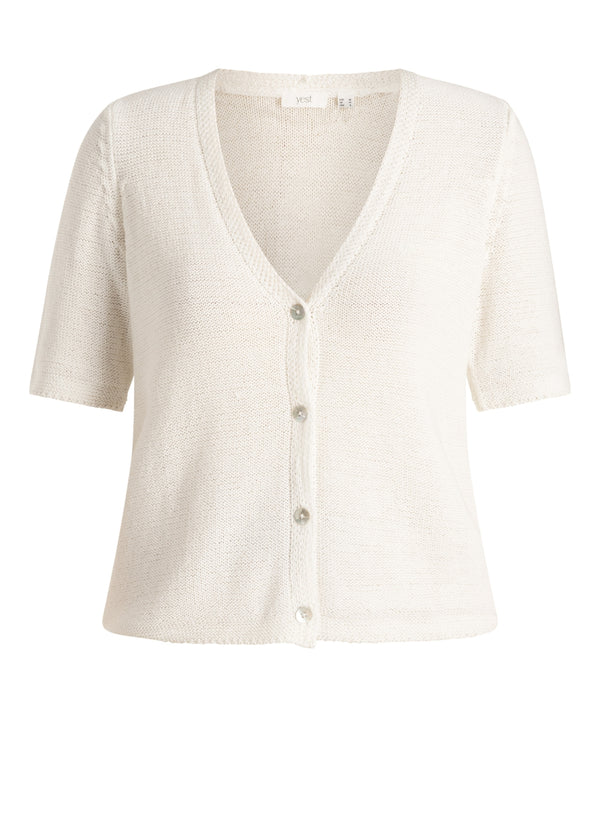 YEST INDIRIA CARDIGAN - OFF WHITE - Vi-Leen's Fashions