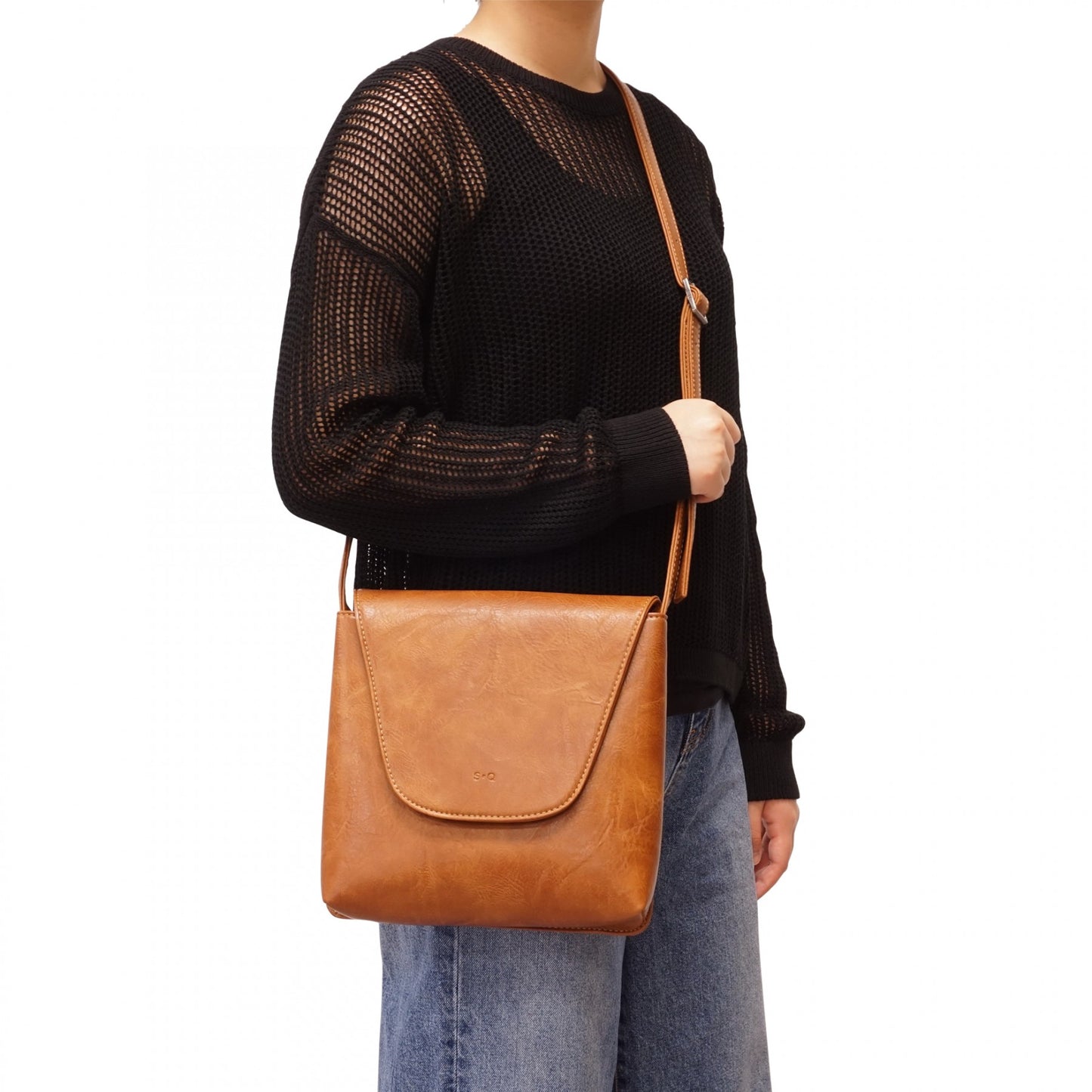 MAEVE CROSSBODY - DARK SAND - Vi-Leen's Fashions