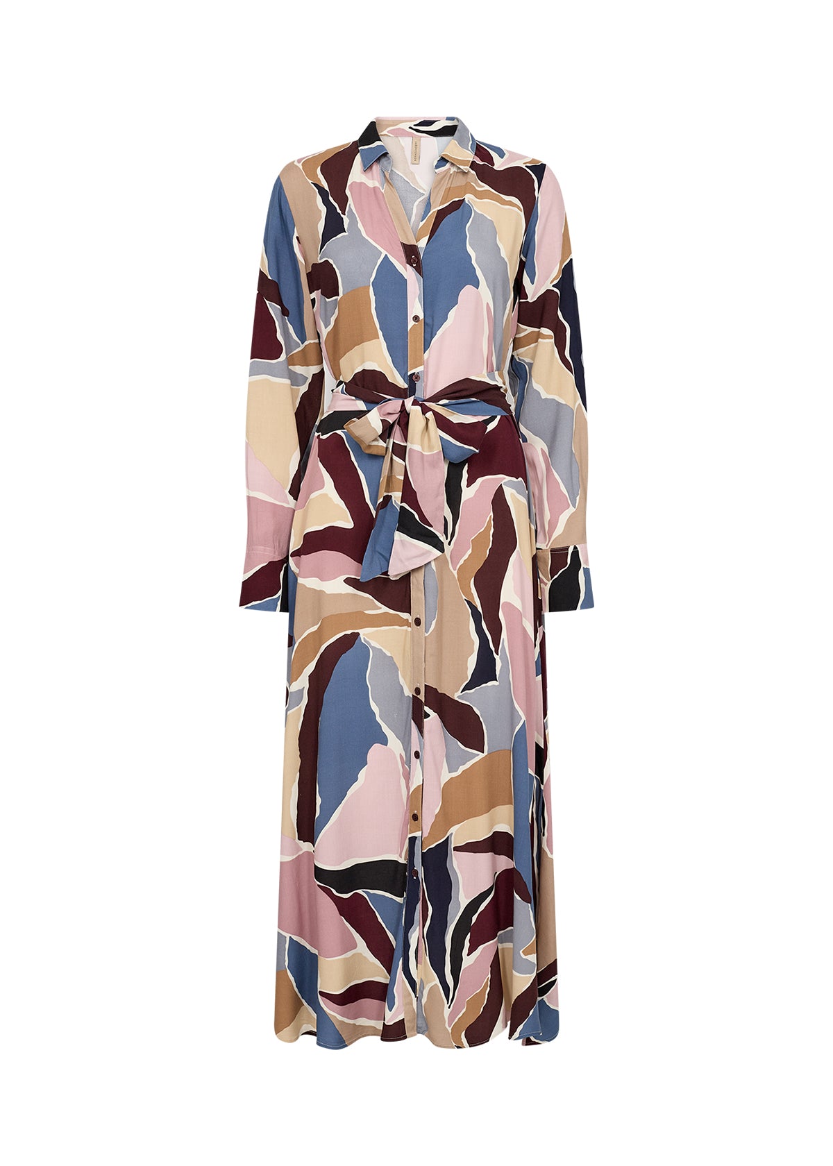 SOYACONCEPT HANA DRESS - WINE MIX - Vi-Leen's Fashions