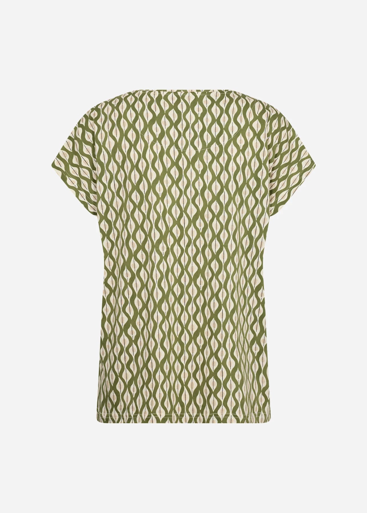 SOYACONCEPT FELICITY PRINT TOP - CALLISTE GREEN