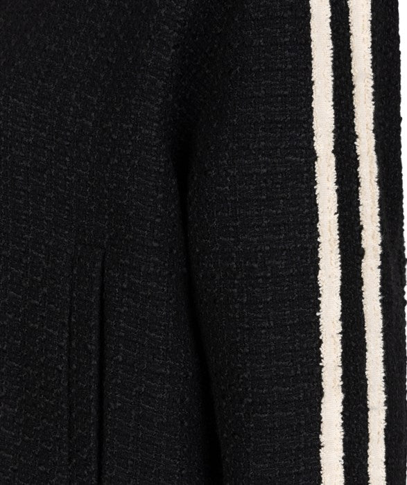 ESQUALO BOMBER JACKET - BLACK