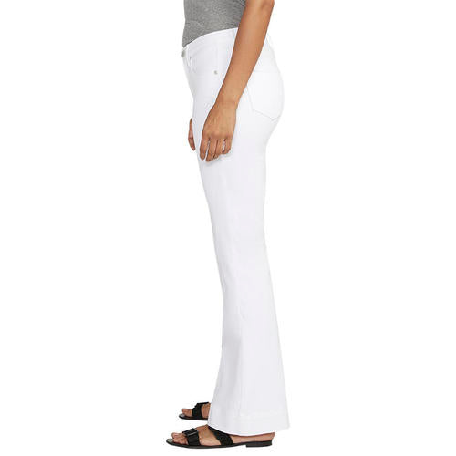 JAG KAIT MID RISE FLARE LEG JEAN - WHITE - Vi-Leen's Fashions