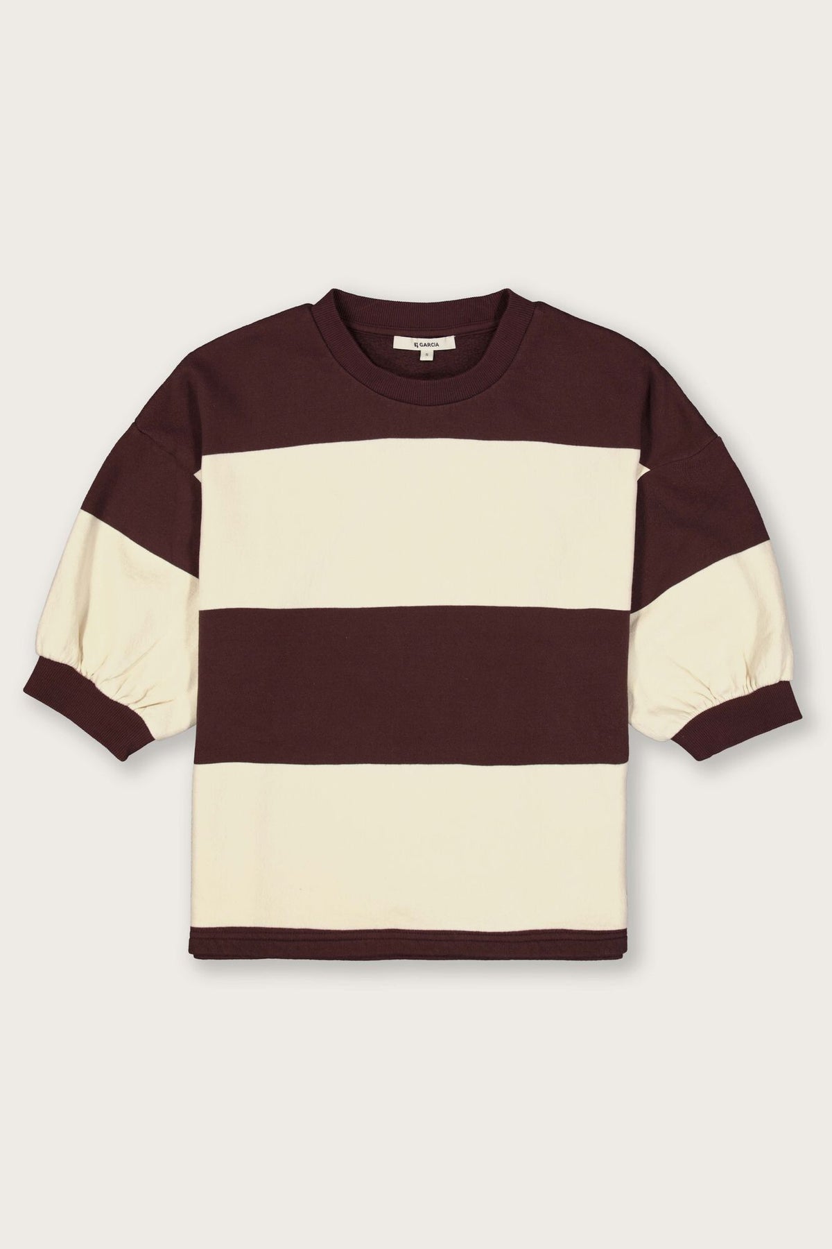 GARCIA STRIPE SWEATSHIRT - HAZEL BLOOM - Vi-Leen's Fashions