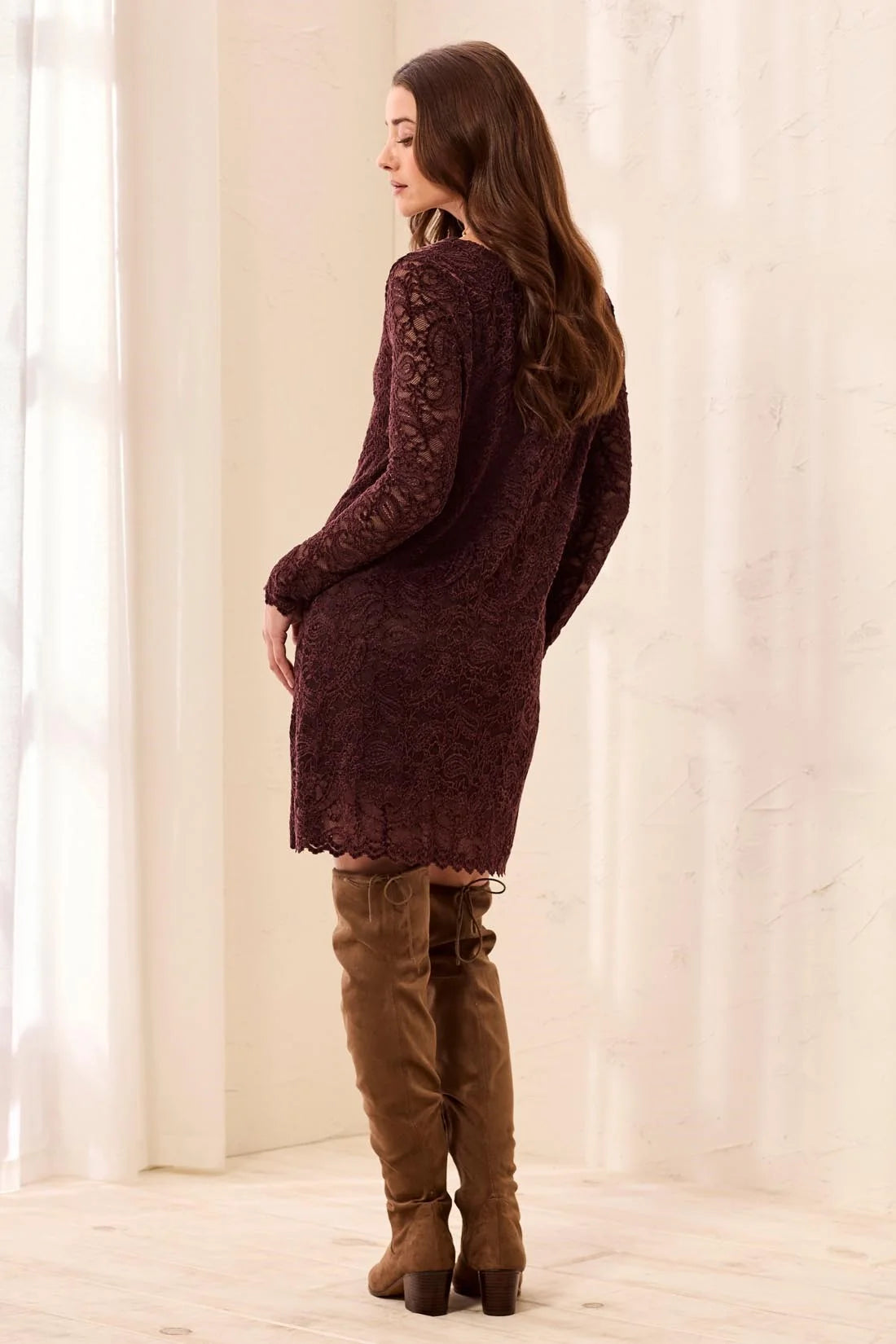 TRIBAL WEAR 2 WAYS FRONT TO BACK DRESS - TERRA