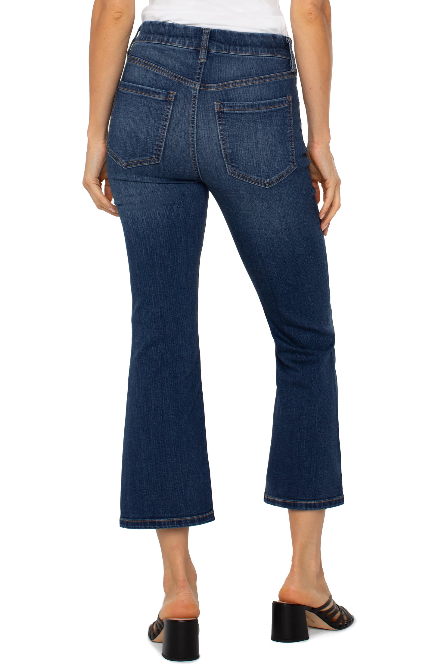 LIVERPOOL GIA GLIDER CROP FLARE - BONELLI