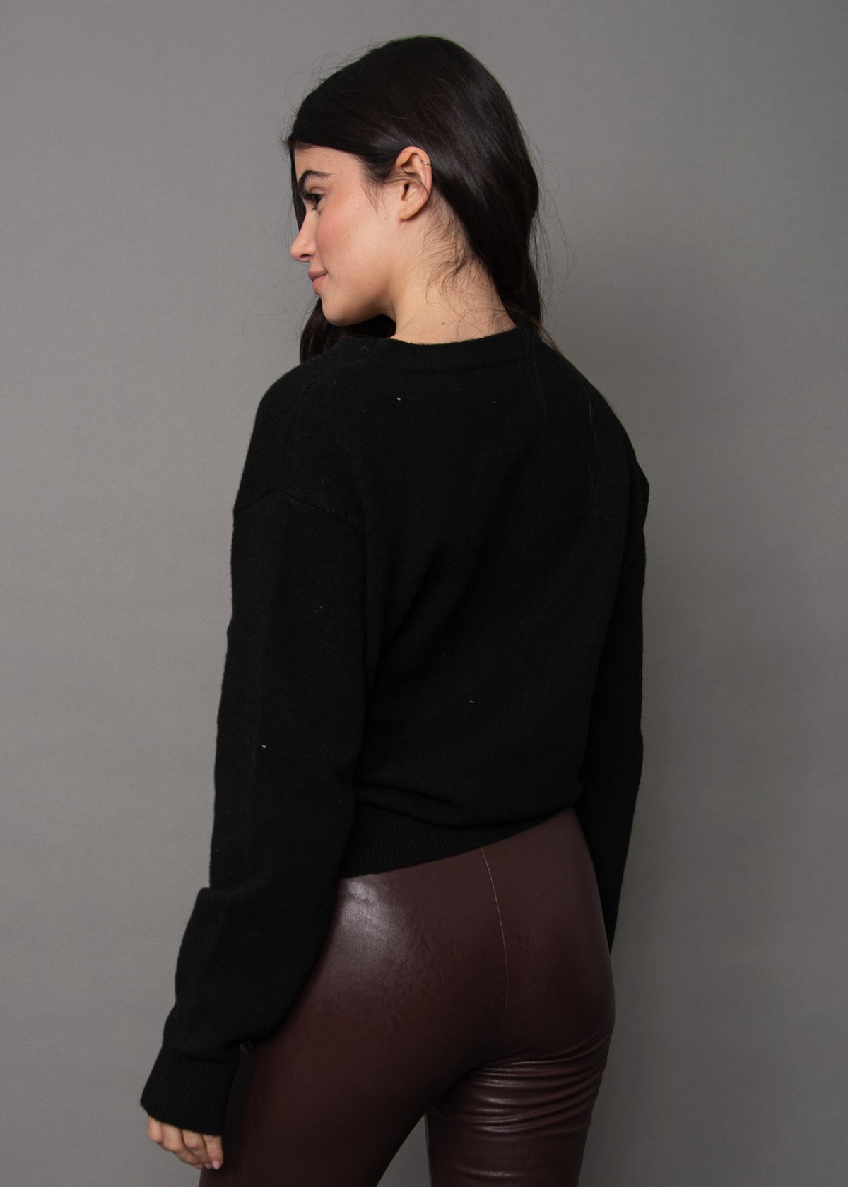 RD STYLE PASHA CARDIGAN - BLACK