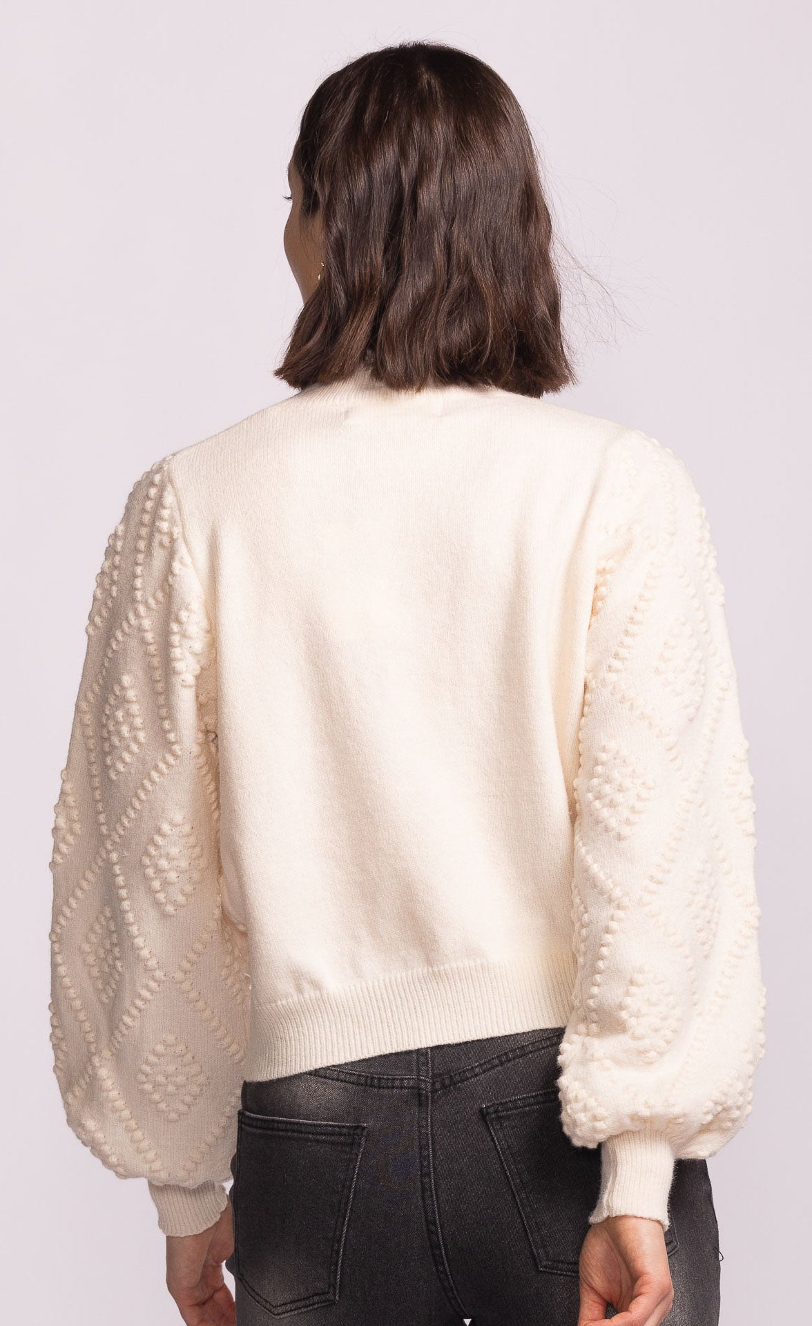 PINK MARTINI MARISA SWEATER - OFF WHITE