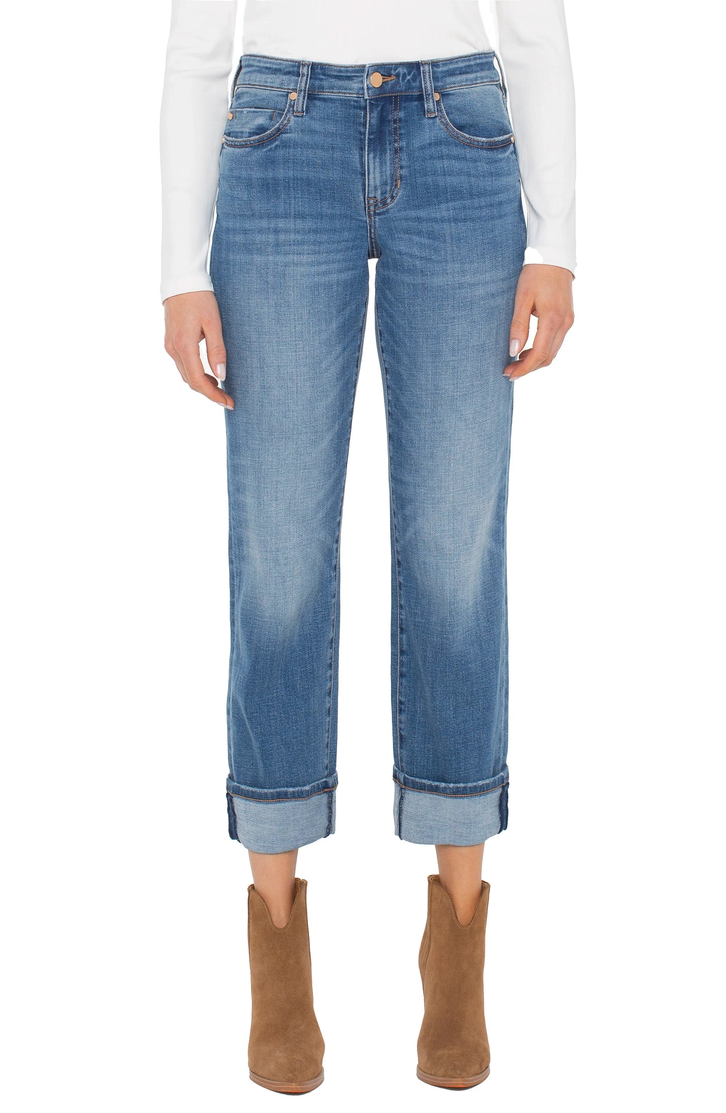 LIVERPOOL MARLEY GIRLFRIEND DENIM - CAMPUS