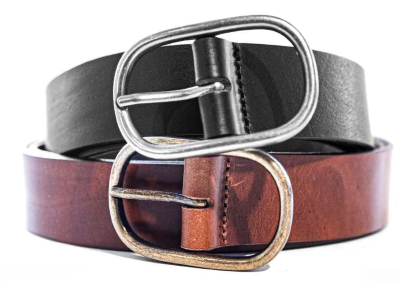 LADIES LEATHER JEAN BELT - TAN - Vi-Leen's Fashions