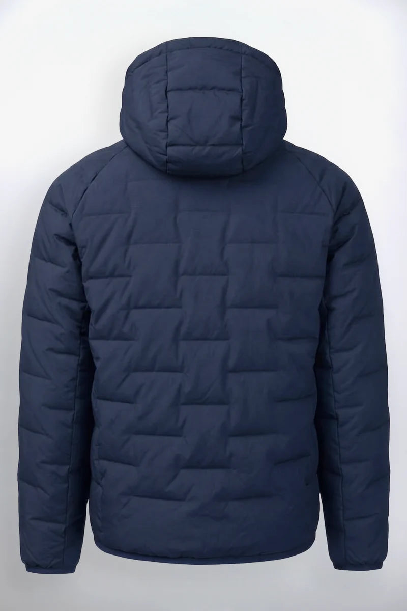 MEN'S POINT ZERO HOODED ULTRALIGHT JACKET - NAVY