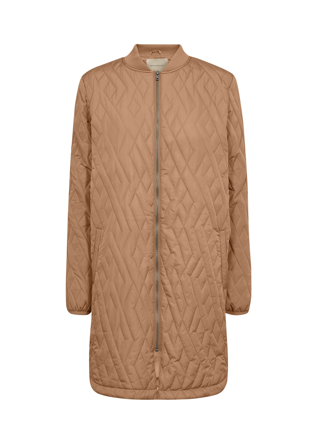 SOYACONCEPT FENYA QUILTED JACKET - DESERT BROWN - Vi-Leen's Fashions