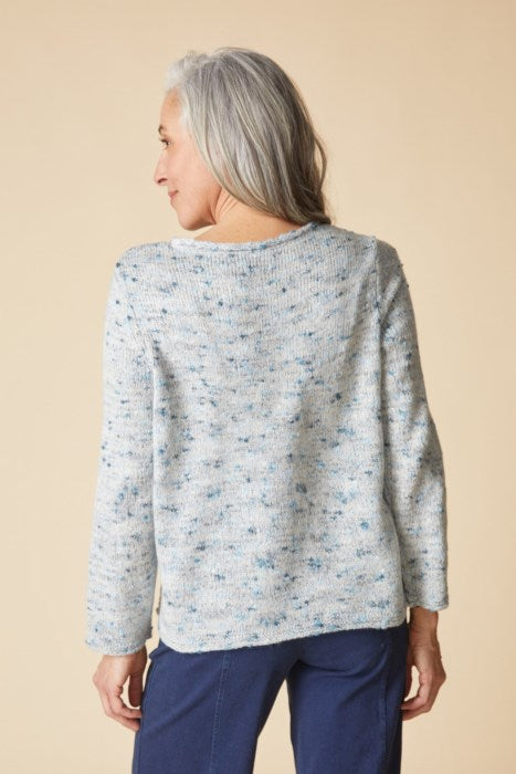 HABITAT FROSTFALL SWEATER - MISTY BLUE