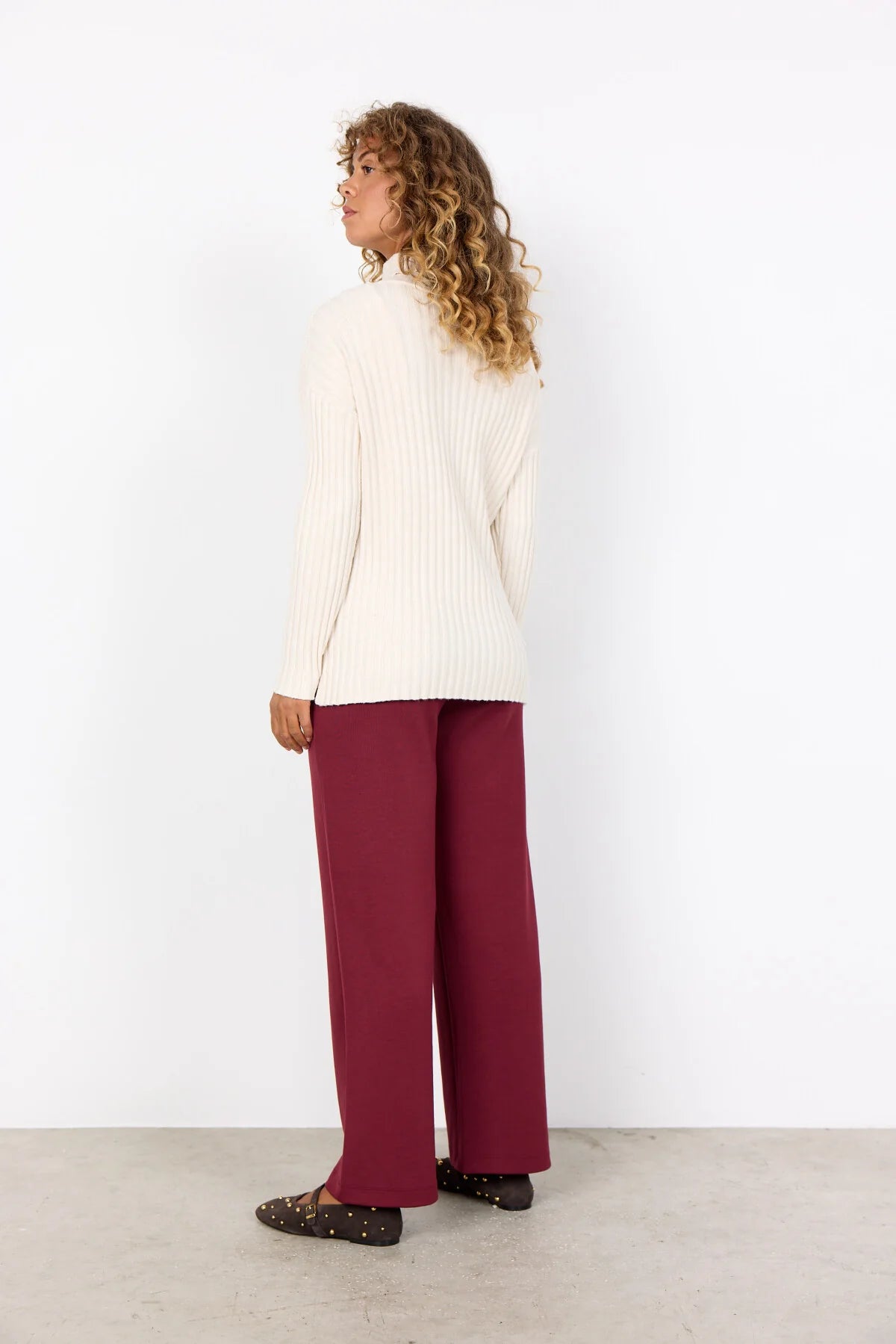 SOYACONCEPT KANITA SWEATER - CREAM MELANGE