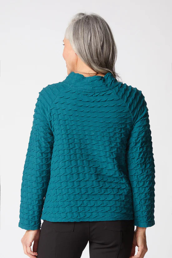 HABITAT RAGLAN POCKET TOP - JUNIPER