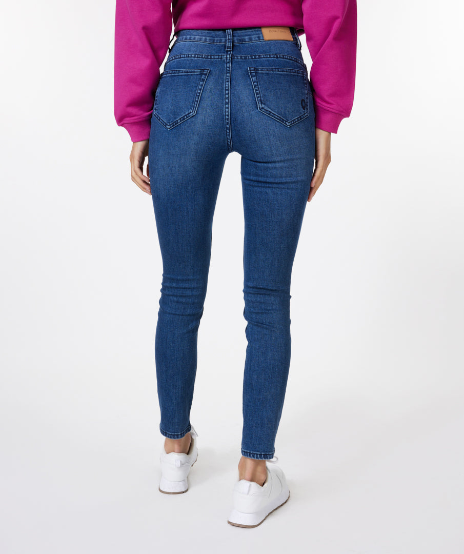 ESQUALO SKINNY JEAN - INDIGO BLUE - Vi-Leen's Fashions