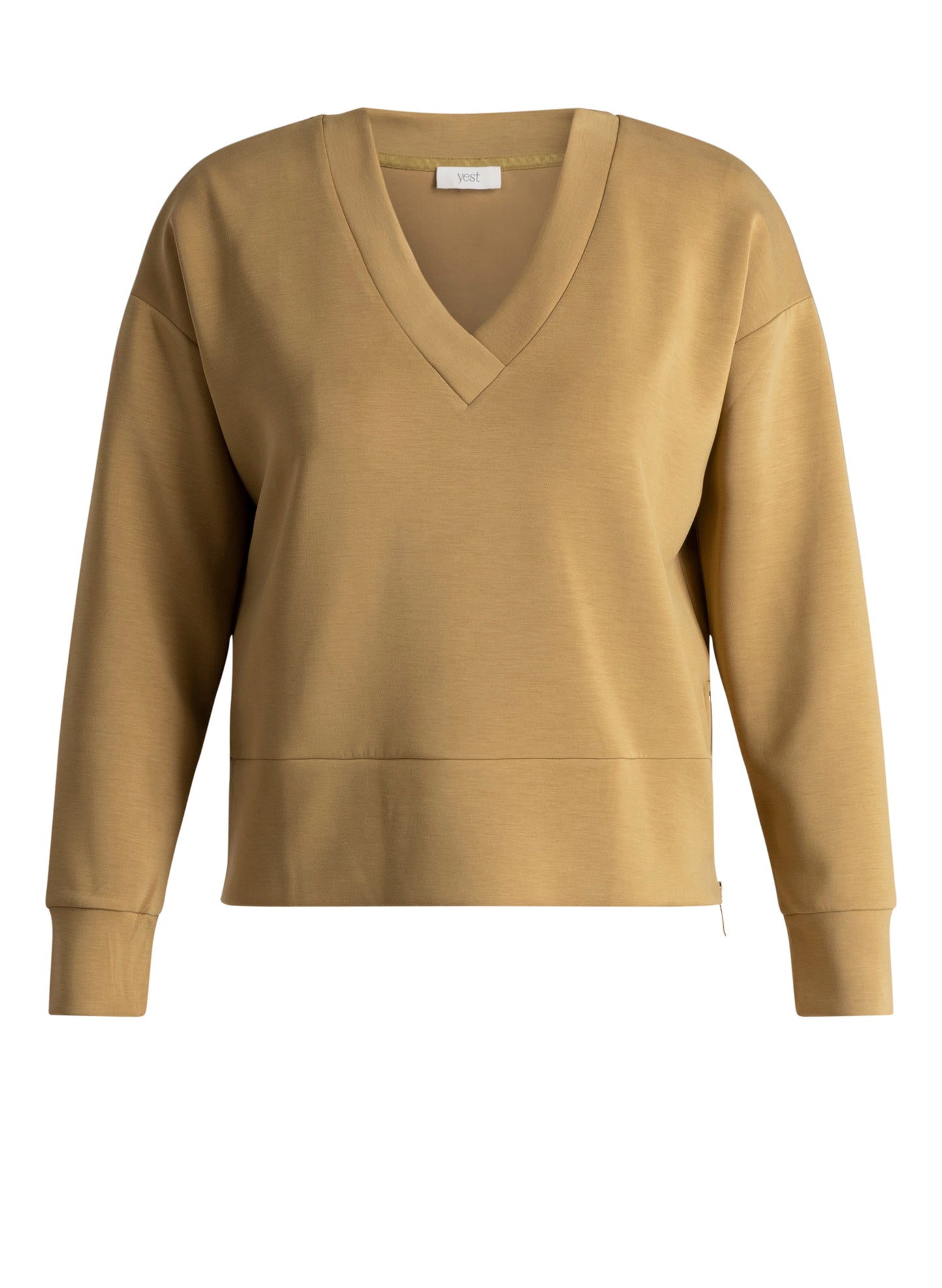 YEST SABINA MODAL SWEATSHIRT - BRONZE