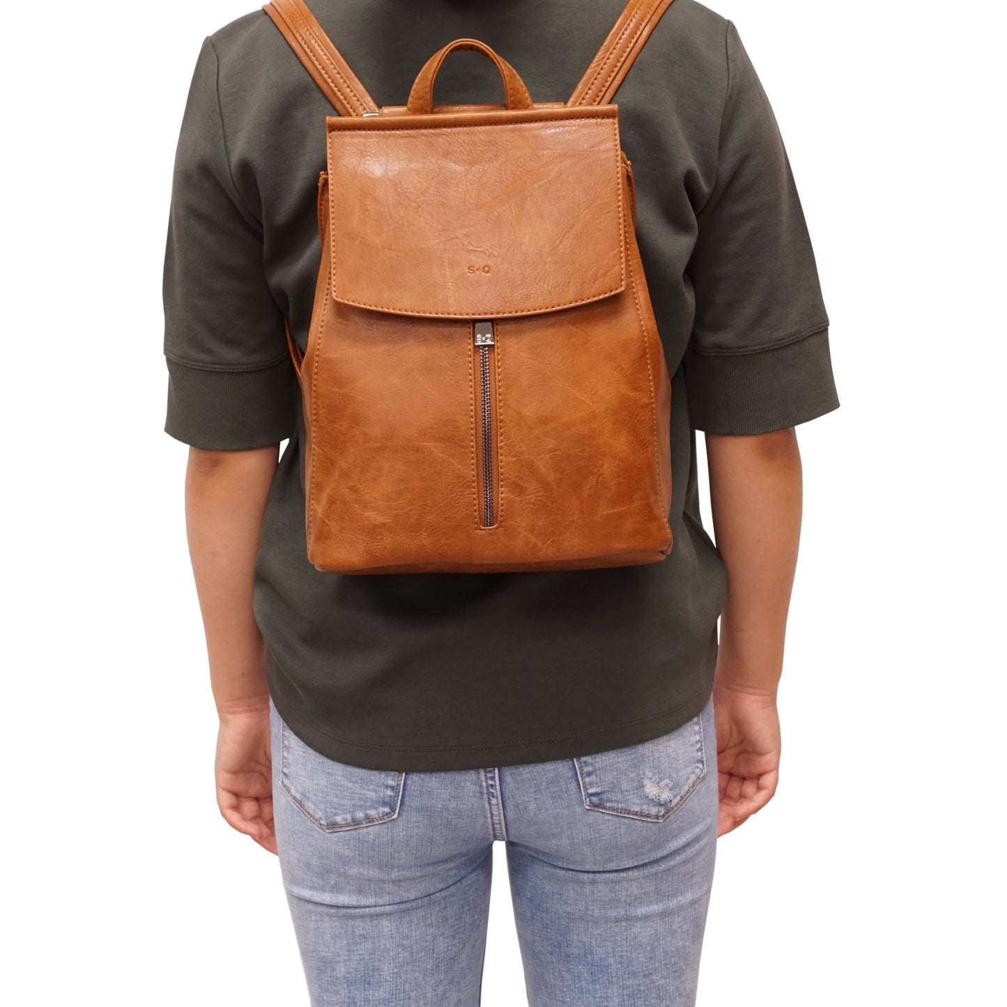 CHLOE CONVERTIBLE BACKPACK - STAR WHITE