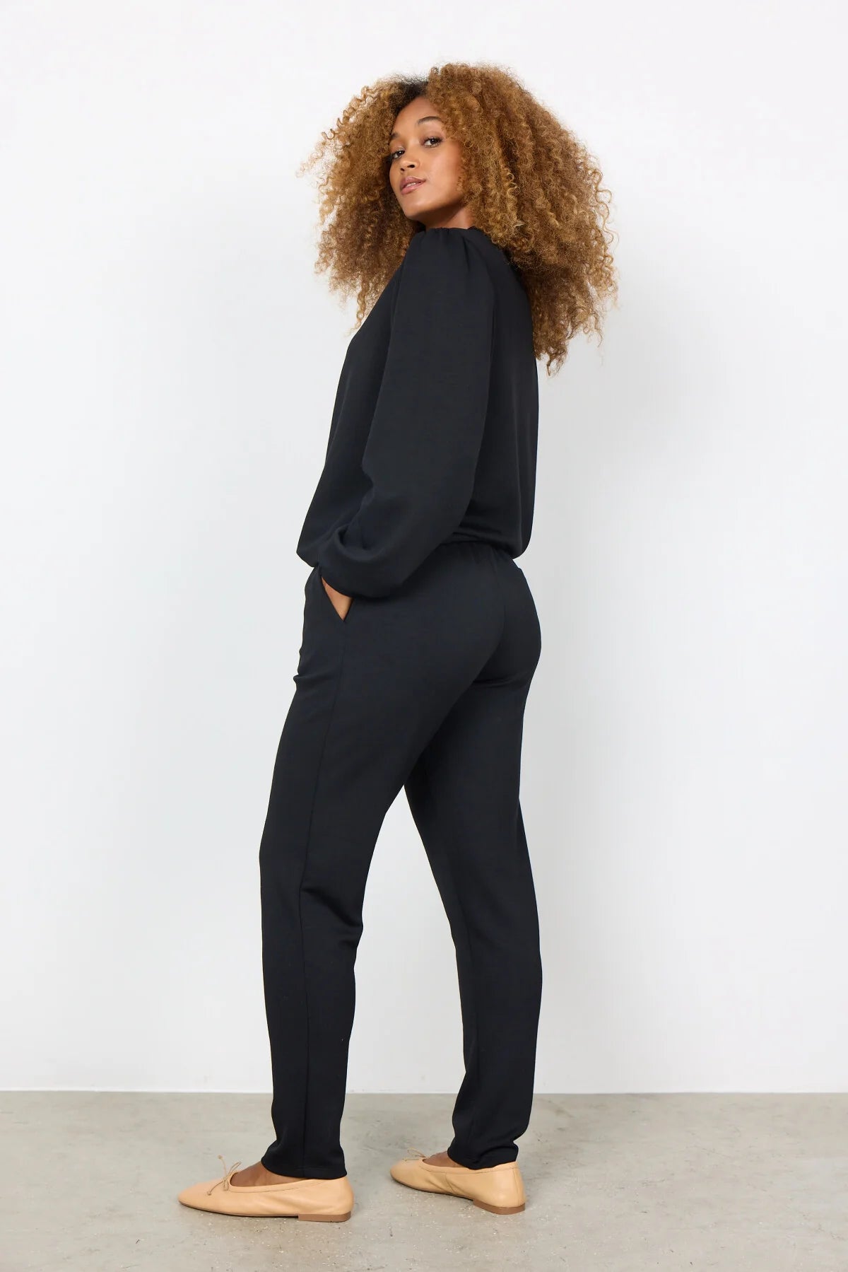 SOYACONCEPT BANU MODAL PANT - BLACK