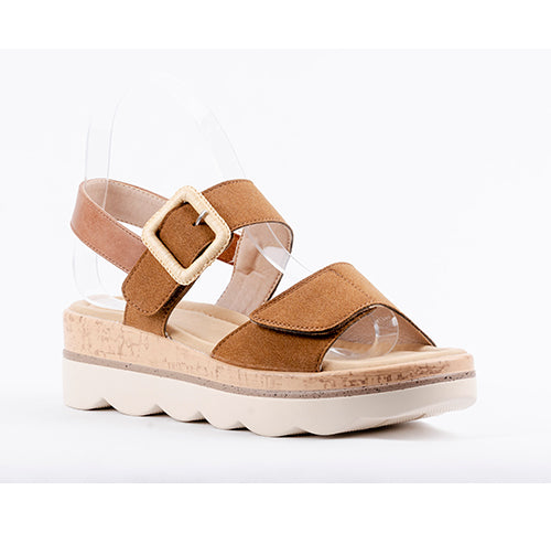 LE - TAN SANDAL - Vi-Leen's Fashions