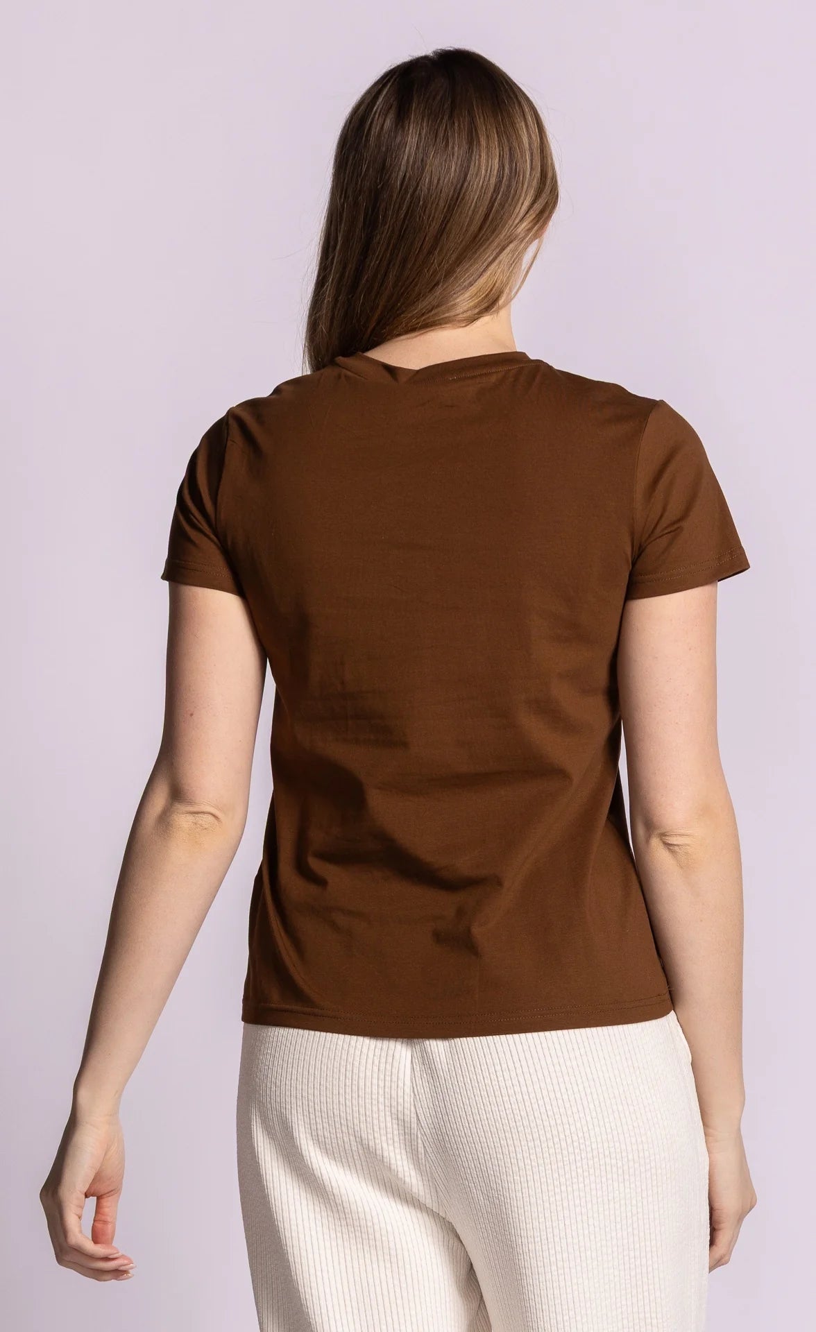 PINK MARTINI GEORGIA TOP - BROWN