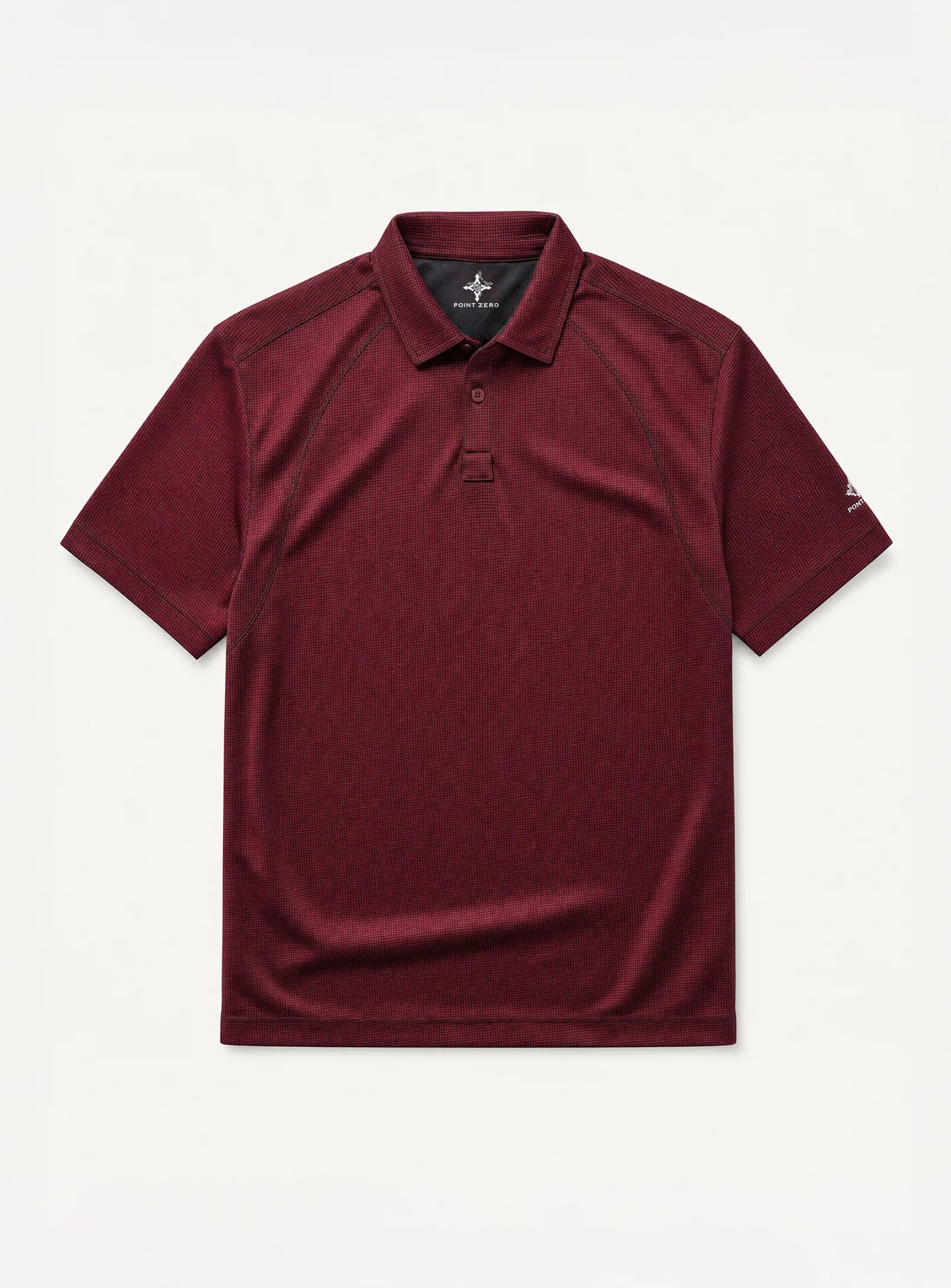 MEN'S POINT ZERO DRY X WAFFLE POLO - RED - Vi-Leen's Fashions