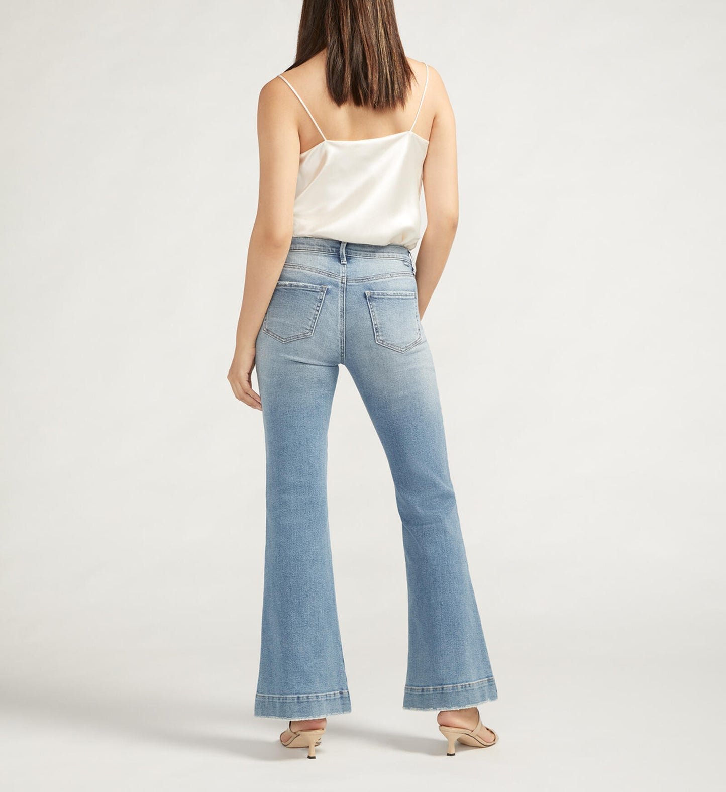 JAG KAIT MID RISE FLARE JEAN - GARDEN BLUE