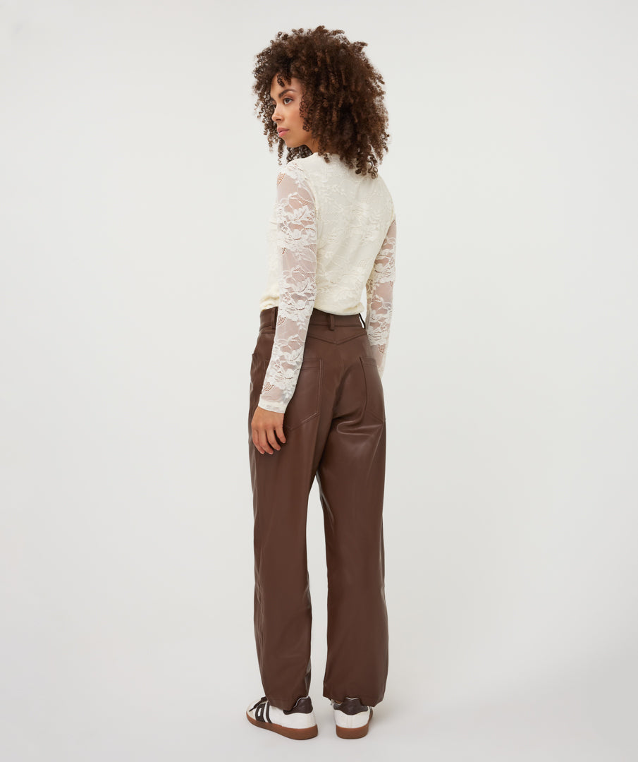 ESQUALO SOFT MODAL JOGGER - COFFEE - Vi-Leen's Fashions